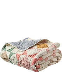 L.L.Bean North Star Patchwork Pattern Reversible Quilt