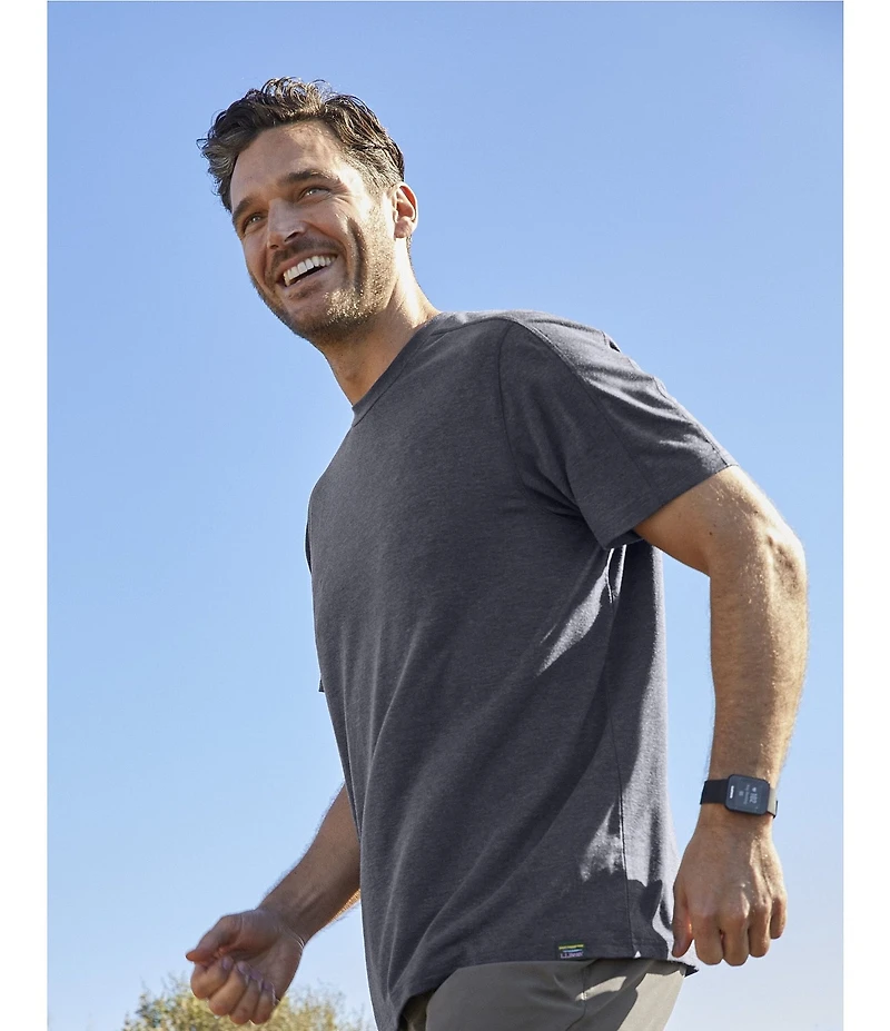 L.L.Bean Performance Stretch Everyday SunSmart Short Sleeve T-Shirt