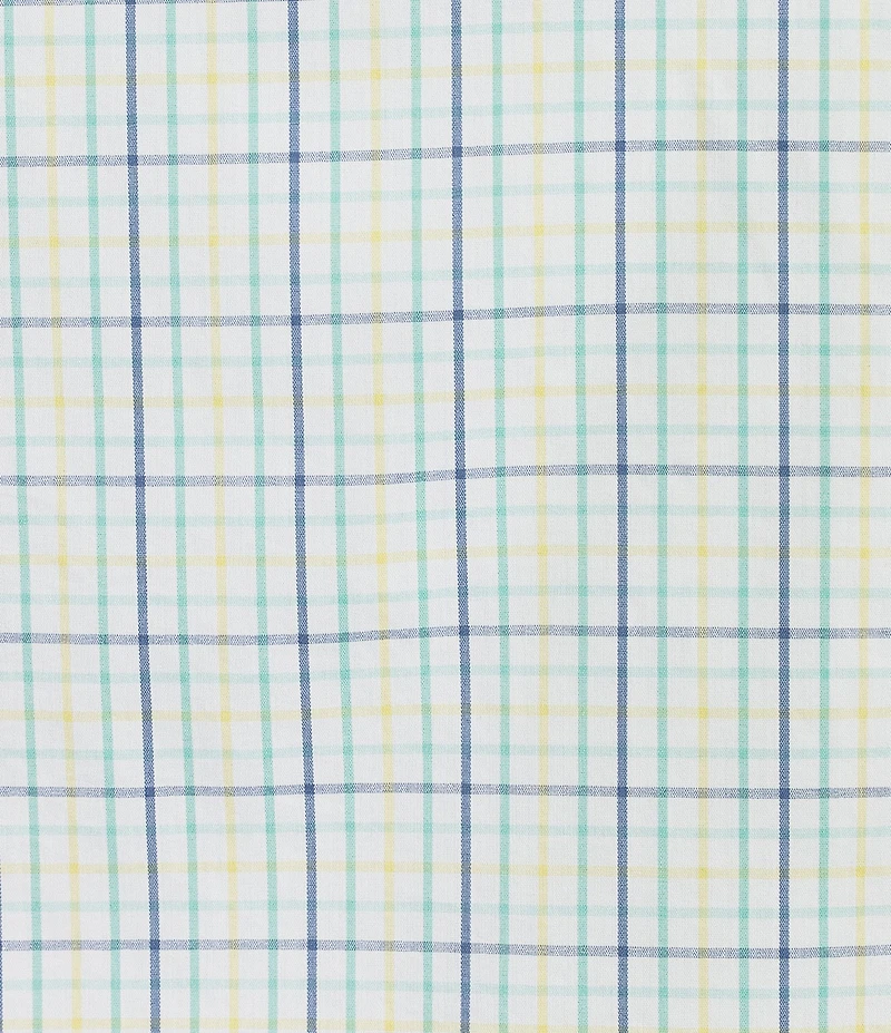 L.L.Bean Plaid Comfort Stretch Short Sleeve Woven Shirt