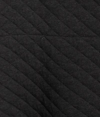 L.L.Bean Quilted 4-Button Snap Placket Sweatshirt