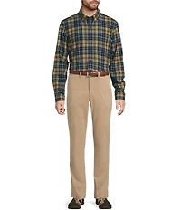 L.L.Bean Scotch Flannel Long Sleeve Woven Shirt