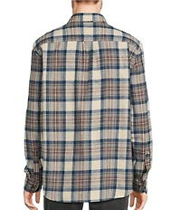 L.L.Bean Scotch Medium Plaid Portuguese Flannel Long Sleeve Woven Shirt