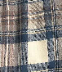 L.L.Bean Scotch Medium Plaid Portuguese Flannel Long Sleeve Woven Shirt