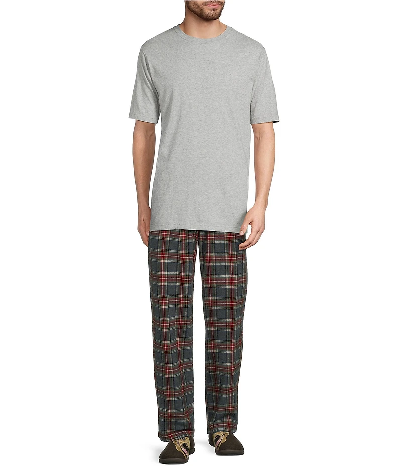 L.L.Bean Scotch Plaid Flannel Pajama Pants