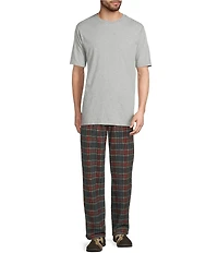 L.L.Bean Scotch Plaid Flannel Pajama Pants