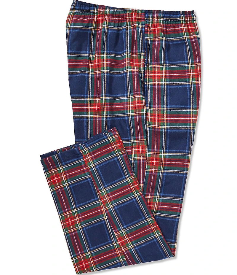 L.L.Bean Scotch Plaid Flannel Sleep Pants