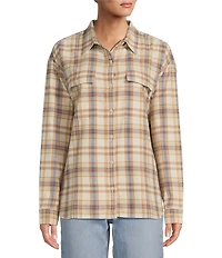 L.L.Bean Signature Camp Flannel Long Sleeve Shirt