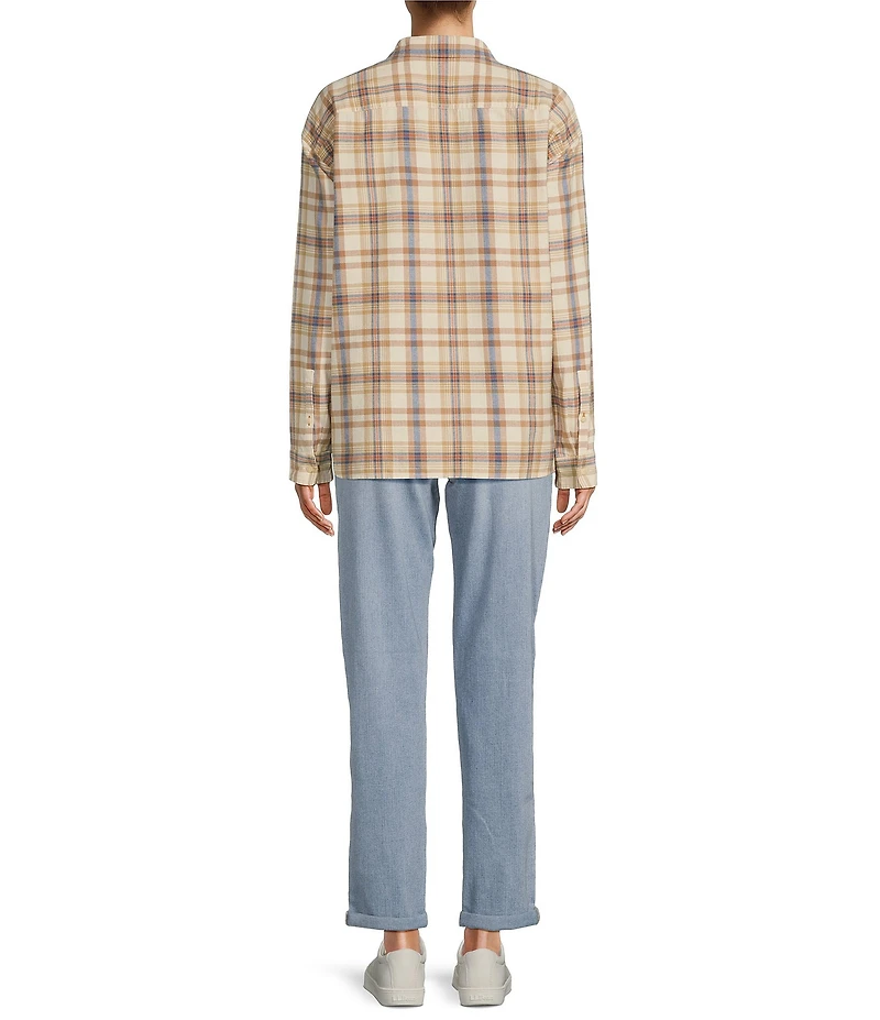 L.L.Bean Signature Camp Flannel Long Sleeve Shirt