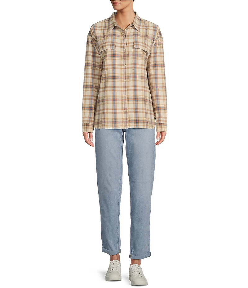 L.L.Bean Signature Camp Flannel Long Sleeve Shirt