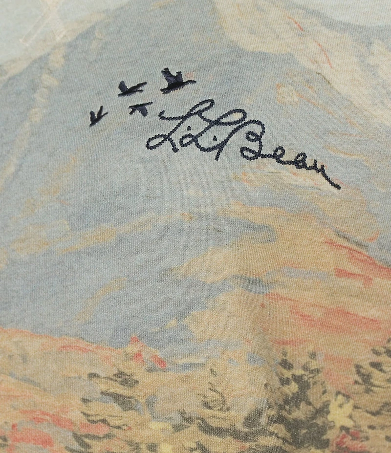 L.L.Bean Signature Camp Soft French Terry Crew Neck Sweatshirt