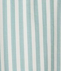 L.L.Bean Sunwashed Summer Stripe Short Sleeve Woven Shirt