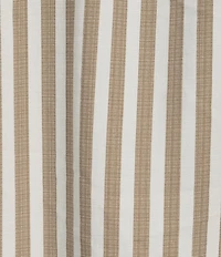 L.L.Bean Sunwashed Summer Stripe Short Sleeve Woven Shirt
