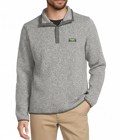 L.L.Bean Sweater Fleece Pullover