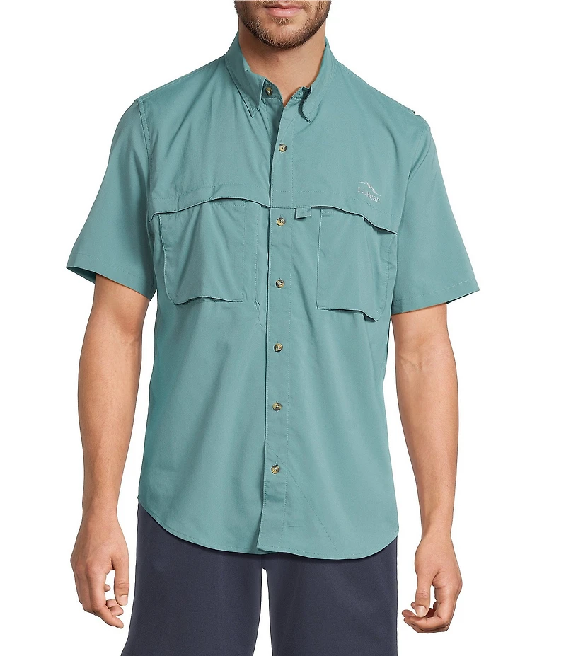 L.L.Bean Tropic Wear Short Sleeve Shirt