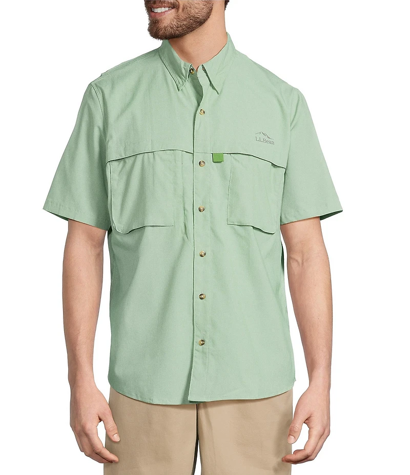 L.L.Bean Tropic Wear Short Sleeve Shirt