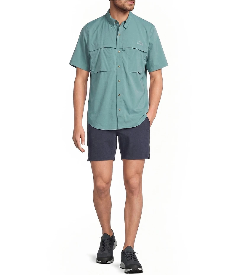 L.L.Bean Tropic Wear Short Sleeve Shirt