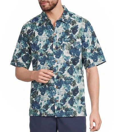 L.L.Bean Tropics Short Sleeve Woven Shirt