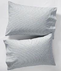 L.L.Bean Ultrasoft Comfort Striped Flannel Sheet Set