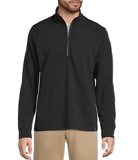 L.L.Bean VentureStretch Ottoman-Rib Quarter-Zip Pullover