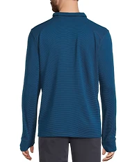 L.L.Bean VentureStretch Ottoman-Rib Quarter-Zip Pullover