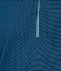 L.L.Bean VentureStretch Ottoman-Rib Quarter-Zip Pullover