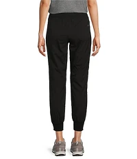 L.L.Bean Vista Camp Mid-Rise Tapered-Leg Pocketed Adjustable Drawcord Pull-On Cropped Joggers