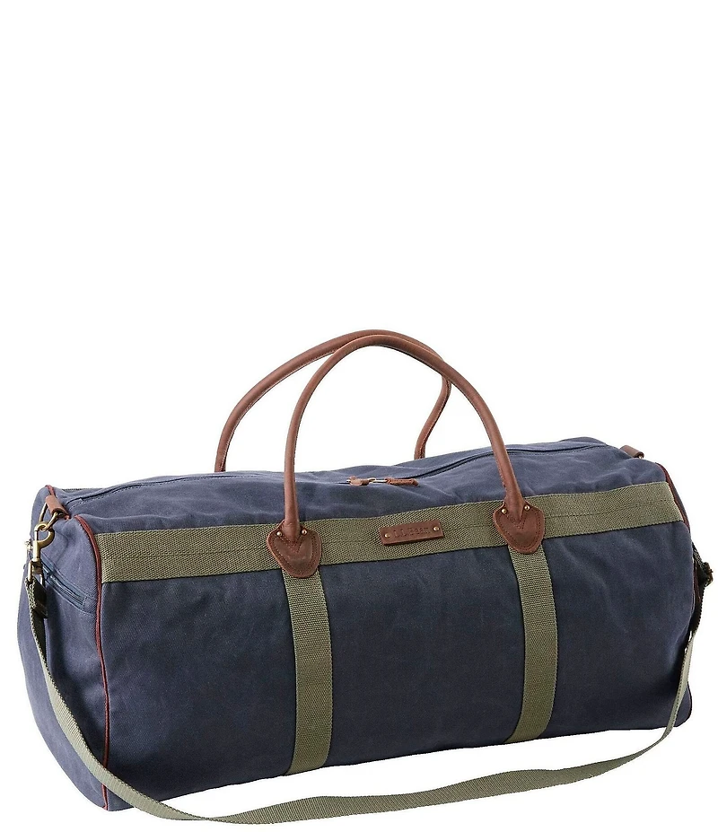 L.L.Bean Waxed Canvas Duffle Bag