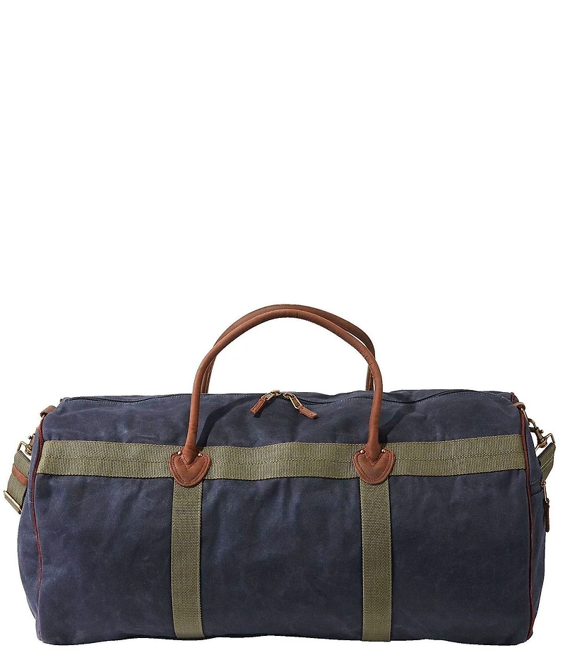 L.L.Bean Waxed Canvas Duffle Bag