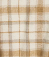 L.L.Bean Window Plaid Flannel Robe