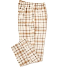L.L.Bean Window Plaid Flannel Sleep Pants
