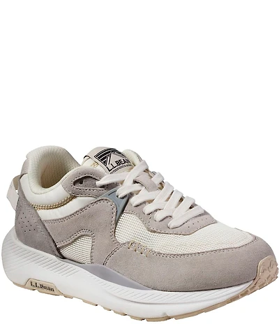 L.L.Bean Women's 1985 Mountain Classic Water-Resistant Suede and Mesh Sneakers