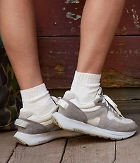 L.L.Bean Women's 1985 Mountain Classic Water-Resistant Suede and Mesh Sneakers
