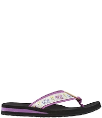 L.L.Bean Women's Classic Maine Isle Floral Flip Flops