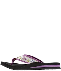 L.L.Bean Women's Classic Maine Isle Floral Flip Flops