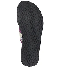 L.L.Bean Women's Classic Maine Isle Floral Flip Flops