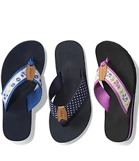 L.L.Bean Women's Classic Maine Isle Floral Flip Flops