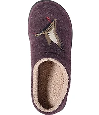 L.L.Bean Women's Daybreak Scuff Motif Mallard Duck Slippers
