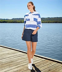 L.L.Bean Women's Eco Bay Leather Oxford Sneakers