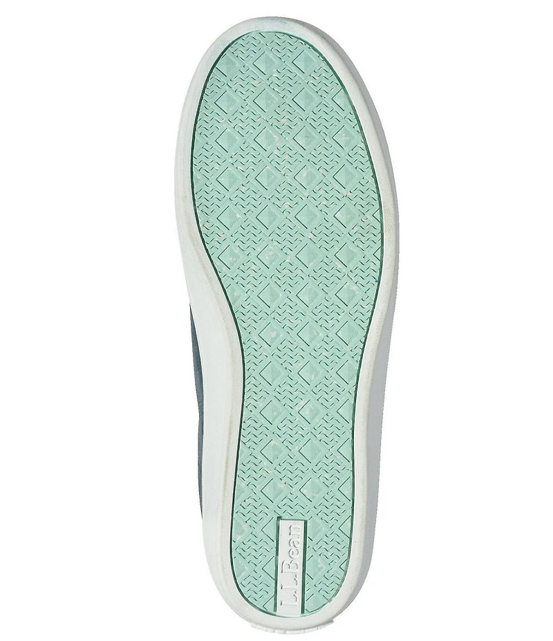 L.L.Bean Women's Eco Bay Nubuck Leather Sneakers