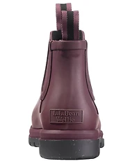 L.L.Bean Women's Rugged Wellie Chelsea Rain Booties