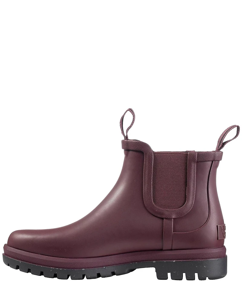 L.L.Bean Women's Rugged Wellie Chelsea Rain Booties