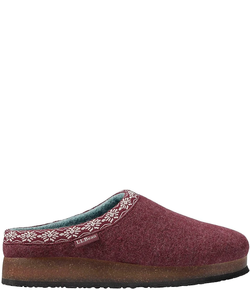 L.L.Bean Women's Wool Clog Slippers