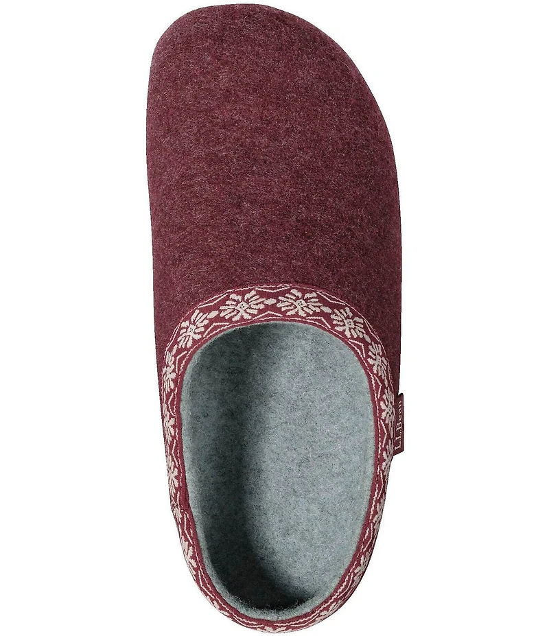 L.L.Bean Women's Wool Clog Slippers