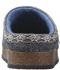 L.L.Bean Women's Wool Clog Slippers