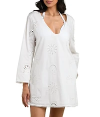 La Blanca Bayside Shells Dress Swim Cover-Up
