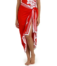 La Blanca Mariner Blooms Pareo Swim Cover-Up