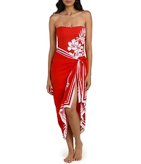 La Blanca Mariner Blooms Pareo Swim Cover-Up