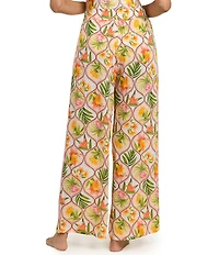 La Blanca Palm Nouveau Wide Leg Pull-On Pants Swim Bottom