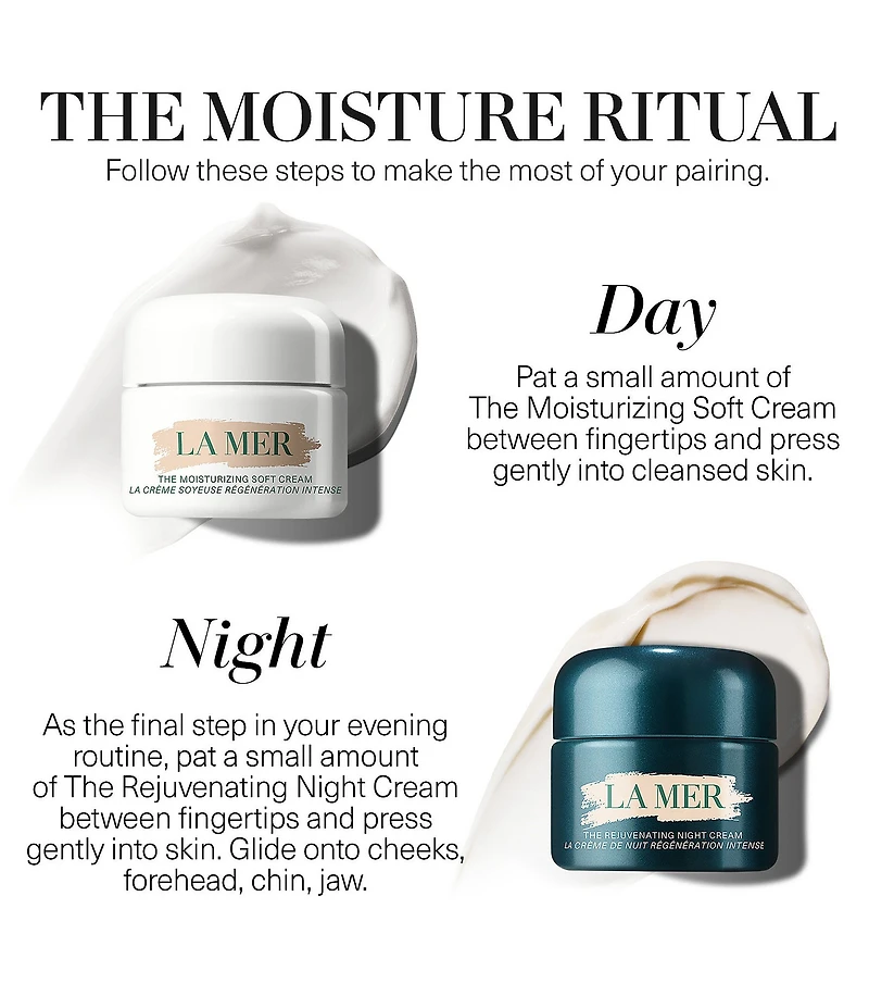 La Mer The Day and Night Moisturizing Duet Skincare Gift Set