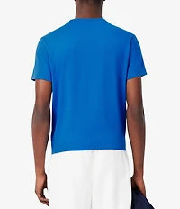 Lacoste Big & Tall Screen Print Short Sleeve Graphic T-Shirt